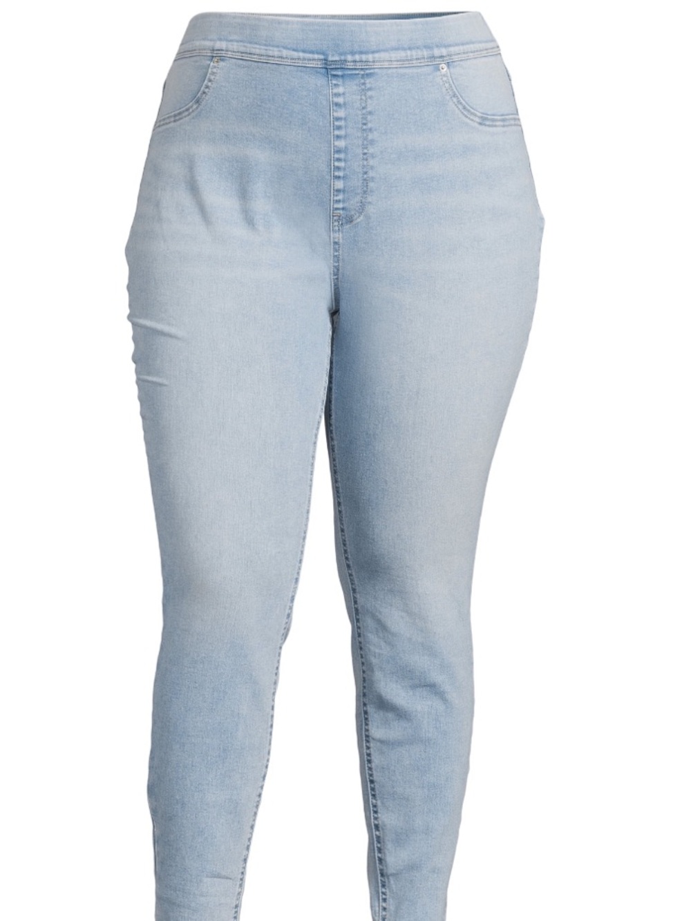 Terra & Sky Women's Plus Size Pull-On Jegging Jeans